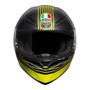 Imagem de Capacete AGV K1 Edge Preto/Amarelo Tamanho 53-54