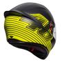 Imagem de Capacete AGV K1 Edge Preto e Amarelo Tamanho 55-56