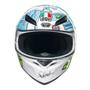 Imagem de Capacete AGV K1S Rossi Winter Test 17 Branco e Azul