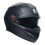 Imagem de Capacete agv k3 preto fosco viseira solar + pinlock