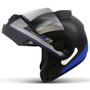 Imagem de Capacete Articulado Moto Ebf E8 Performance Azul Fosco
