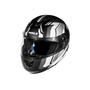 Imagem de Capacete Articulado Moto Peels Urban U-rb2 Hold Preto e Prata Fosco Robocop