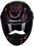 Imagem de Capacete Articulável Moto Peels U-RB2 Dynamic Preto Fosco com Vermelho