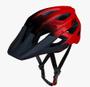 Imagem de Capacete Asw Bike Accel Dots Vermelho Bicicleta Montain