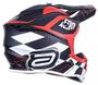 Imagem de Capacete Asw R3 Trilha Motocross Off Road Preto Vermelho