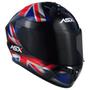 Imagem de Capacete ASX/ Axxis Draken UK Brilhante Preto/Vermelho/Azul