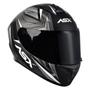 Imagem de Capacete ASX/ Axxis Draken Vector Fosco Preto e Cinza