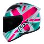 Imagem de Capacete ASX  City Kingdom branco/rosa/tiffany