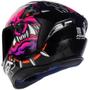 Imagem de Capacete Asx Draken Bull Cyber Preto / Rosa