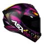 Imagem de Capacete Asx Draken Raptor Matte - Preto/Violeta