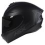 Imagem de Capacete ASX Draken Solid Fosco Preto