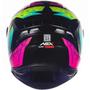 Imagem de Capacete Asx Draken Thunder Preto / Rosa / Tiffany