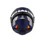 Imagem de Capacete ASX Eagle Racing Diagon Fosco Azul/Azul/Branco 58/M