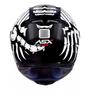 Imagem de Capacete asx eagle scorpion preto branco vermelho