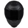 Imagem de Capacete ASX Eagle Solid Preto Fosco Cinza