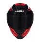 Imagem de Capacete Asx Eagle Street Brilho - Preto/Vermelho/Branco