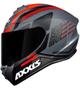 Imagem de Capacete Axxis Draken Cougar Matte - Cinza/Preto/Vermelho