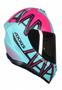 Imagem de Capacete Axxis Draken Dekers Tifany Fosco - Rosa