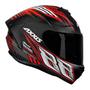 Imagem de Capacete Axxis Draken Racer Matt - Preto/Vermelho - 58 (M)