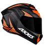 Imagem de Capacete Axxis Draken Tracer Black/Grey/Orange Fosco