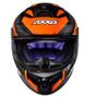 Imagem de Capacete Axxis Draken Tracer Matt Preto/Laranja 62 (GG)