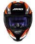 Imagem de Capacete Axxis Eagle Power Gloss - Preto/Laranja/Cinza - 58 (M)