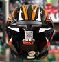 Imagem de Capacete Axxis Eagle Power Preto Laranja