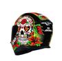 Imagem de Capacete Axxis Eagle Skull Gloss - Preto/Amarelo - 58 (M)