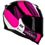 Imagem de Capacete Axxis Eagle Tecno Gloss - Branco/Roxo - 60 (G)