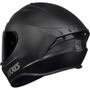 Imagem de Capacete Axxis Esportivo moto Draken Solid Mono Masculino Feminino Lançamento Preto Fosco