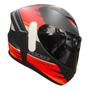 Imagem de Capacete Axxis Segment Bat B5 Vermelho Preto Fosco