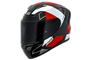 Imagem de Capacete Axxis Segment Switch Vermelho Brilhante Esportivo Moto Motociclista