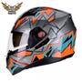 Imagem de Capacete b-40 everest grafite/laranja 60