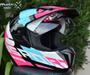 Imagem de Capacete Bieffe 3 Sport Adventure Preto Azul Rosa