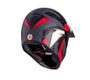 Imagem de Capacete Bieffe 3 Sport Viseira Cristal 30th React Vermelho