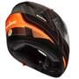 Imagem de Capacete Bieffe B-40 Racing Preto Fosco e Laranja Tamanho:56