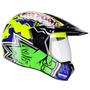 Imagem de Capacete Bieffe Feminino Masculino 3 Sport Big Push Trilha Motocross