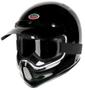 Imagem de Capacete Bieffe Moto X Classic Preto Brilho Custom