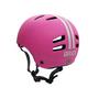 Imagem de Capacete Bike Ciclismo Skate Patins Patinete Profissional Rosa Fosco Viseira Cristal