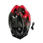 Imagem de Capacete Bike NIPARTE C/Sinalizador Led Recarregável de USB In-Mould Resistente e leve para bicicletas