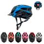 Imagem de Capacete Bike NIPARTE C/Sinalizador Led Recarregável de USB In-Mould Resistente e leve para bicicletas