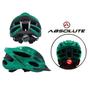 Imagem de Capacete Ciclismo Bike Absolute Nero Wt032 Led Pisca Viseira