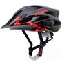 Imagem de Capacete Ciclismo Bike + Garrafa Térmica + Suporte + Pisca + Óculos + Par De Luvas
