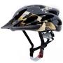 Imagem de Capacete Ciclismo Bike Mtb Tsw + Garrafa Térmica + Suporte + Sinalizador