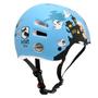 Imagem de Capacete Ciclismo Bike Skate Patins Patinete Kraft Esportivo Fantasminha Azul Original 