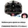 Imagem de Capacete Ciclismo Element Com Luz de Led Traseira