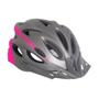 Imagem de Capacete Ciclismo MTB GTA NX INMOLD Com Led Cinza Rosa Tamanho: G 58-62