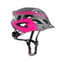 Imagem de Capacete Ciclismo MTB GTA NX INMOLD Com Led Cinza Rosa Tamanho: G 58-62