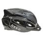 Imagem de Capacete Ciclismo Mtb Preto Cinza  Inn Mould Deko