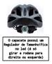 Imagem de Capacete ciclismo tsw raptor i (1) led bike pedal mtb